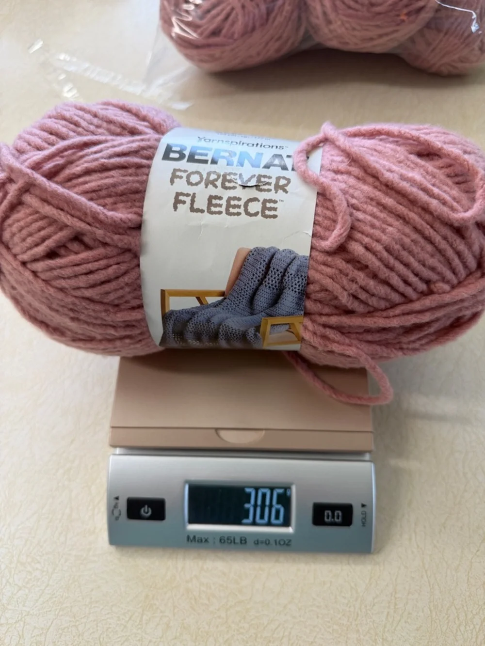 Bernat Forever Fleece Rose Hip